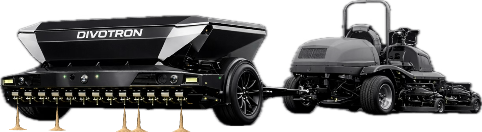 Towable Divotron - Attach to Mower